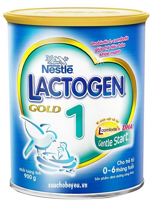 sữa lactogen gold 1 hộp 900g