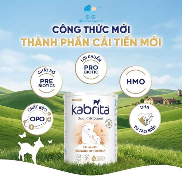 Chương trình khuyến mãi sữa Kabrita