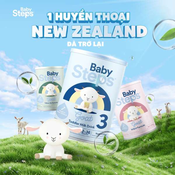 Chương trình khuyến mãi sữa Baby Steps