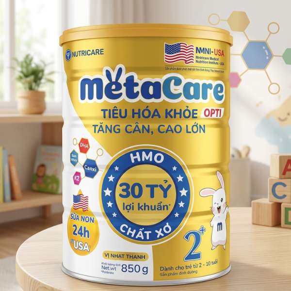 Chương trình khuyến mãi sữa Nutricare Metacare Opti