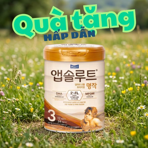 Chương trình Khuyến mãi sữa Thiên thần Maeil Dairies Hàn Quốc