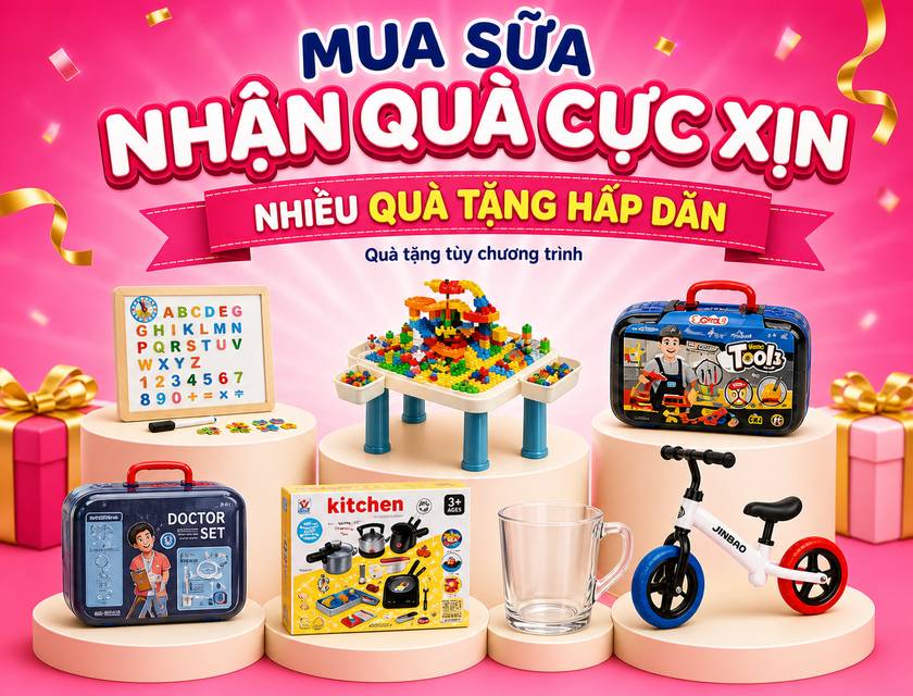 Chương trình khuyến mãi sữa Pitelac Phần Lan