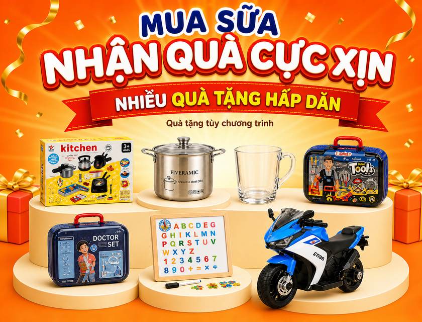 Chương trình Khuyến mãi sữa Hikid Hàn Quốc