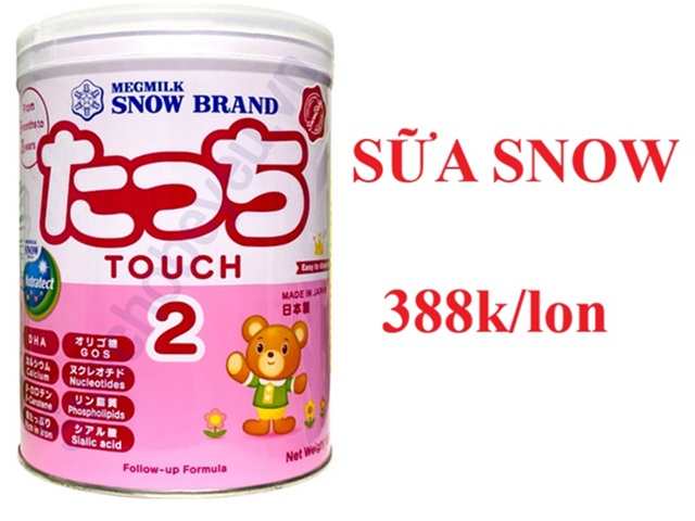 chương trình khuyến mãi giảm giá sữa snow baby nhật bản