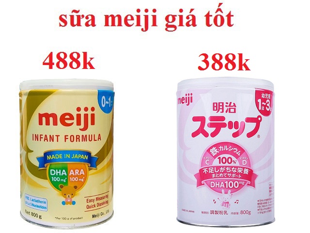 Chương trình khuyến mãi tặng quà khi mua sữa meiji