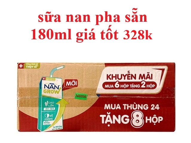 chương trình khuyến mãi sữa nan