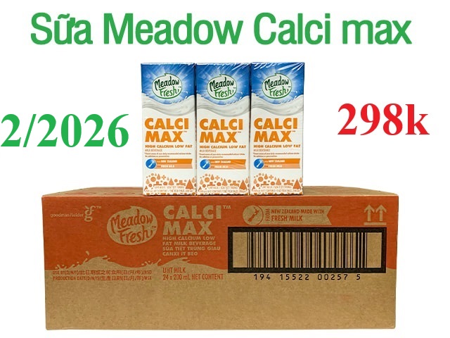 chuong trình khuyến mãi sữa meadow fresh