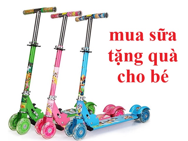 chương trình khuyến mãi sữa cho bé yêu