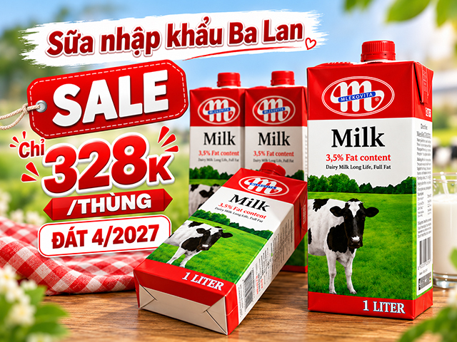 chương trình khuyến mãi sữa tươi ba lan nguyên kem