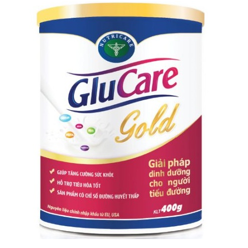 Sữa bột GluCare Gold cho người tiểu đường, 400g