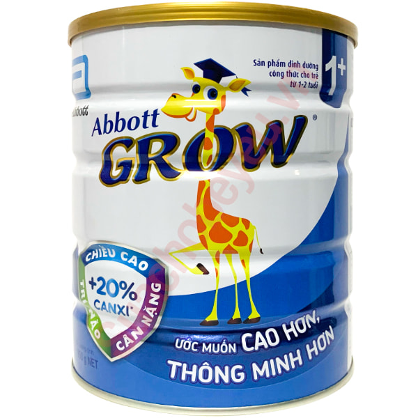 Sữa bột Abbott Grow 1+ lon 850g cho trẻ 1-2 tuổi