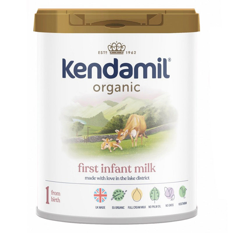 Sữa Kendamil Organic số 1 lon 800g cho trẻ 0-6 tháng