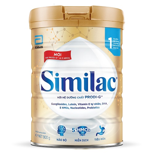 Sữa Similac IQ số 1 lon 900g cho trẻ 0-6 tháng