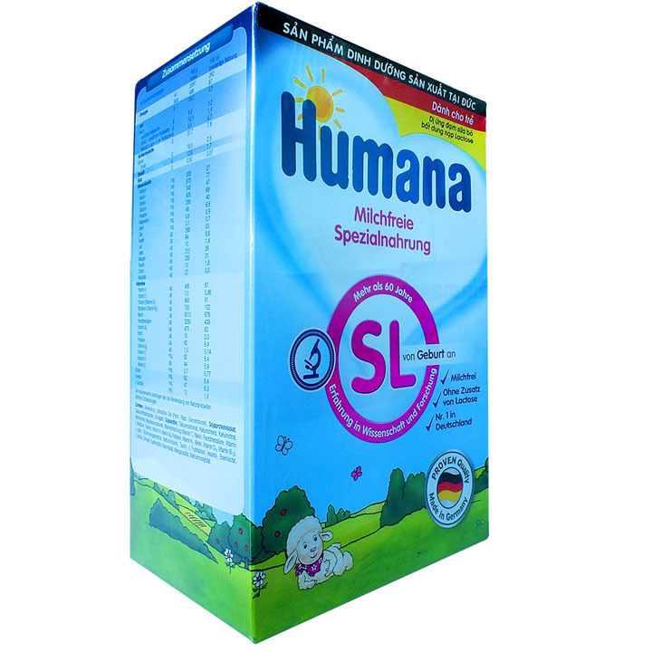 Sữa Humana SL cho trẻ dị ứng đạm sữa bò, 500g