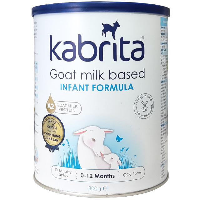 Sữa dê Kabrita số 1 lon 800g cho trẻ 0-12 tháng