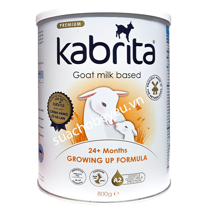 Sữa dê Kabrita số 3 lon 800g cho trẻ từ 24 tháng