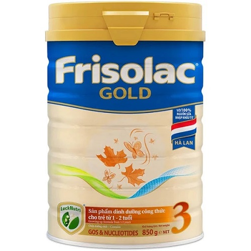 Sữa Frisolac Gold 3, 850g, FrieslandCampina Hà Lan