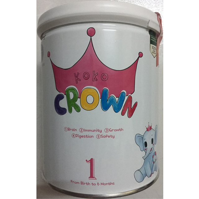 Sữa Koko Crown số 1, Hàn Quốc, trẻ 0-6 tháng, 400g