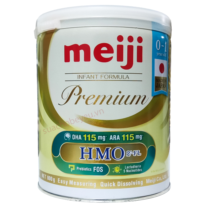 Sữa Meiji Premium Nhật Bản cho trẻ 0-1 tuổi lon 800g