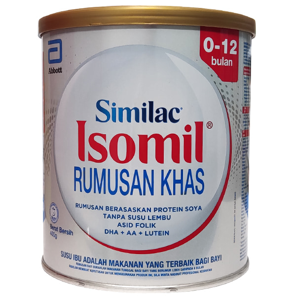 Sữa Similac Isomil IQ cho trẻ 0-12 tháng tuổi lon 400g