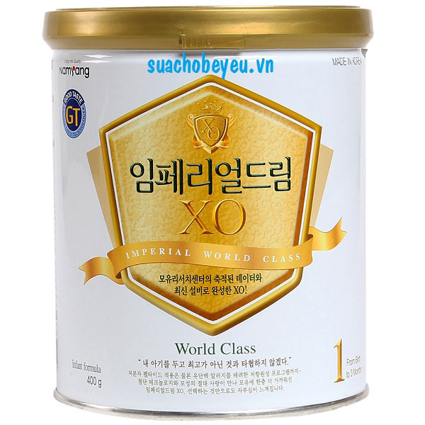 Sữa XO số 1 - Namyang Hàn Quốc, 0-3 tháng, 400g