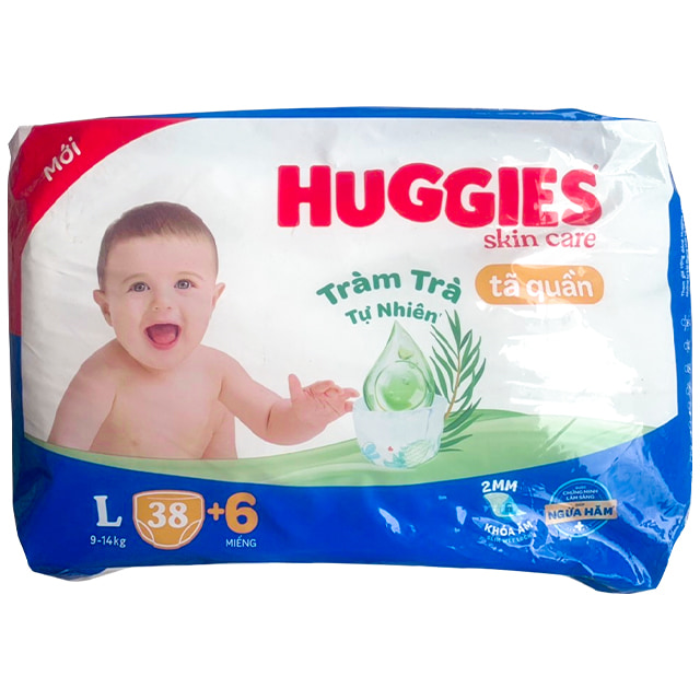 Tã quần Huggies size L 38 miếng cho trẻ 9-14kg