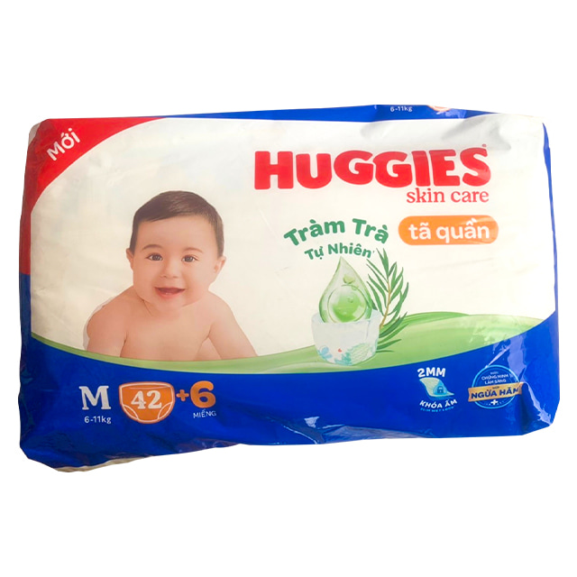 Tã quần Huggies size M 42 miếng cho trẻ 6-11kg