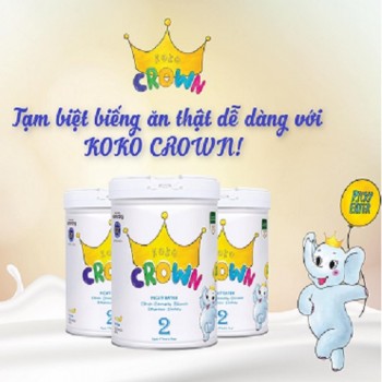 Sữa Koko Crown Picky Eater 2 trẻ biếng ăn 2 tuổi