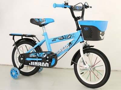 Xe đạp trẻ em Jinbao 16 Inch màu xanh cho bé trai trên 3 tuổi Xe đạp trẻ em Jinbao 16 Inch màu xanh cho bé trai trên 3 tuổi