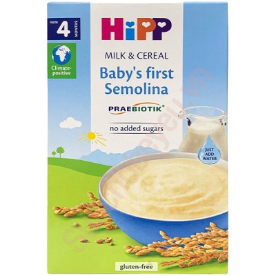 Bột ăn dặm Hipp khởi đầu Baby's First Semolina, 250g