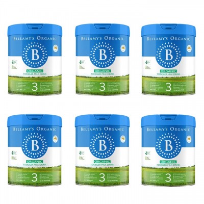 Thùng Sữa Bellamy's Organic Úc số 3 800g cho trẻ trên 1 tuổi