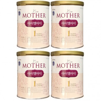Combo 4 lon Sữa bột I am Mother số 1 400g cho trẻ 0-3 tháng tuổi
