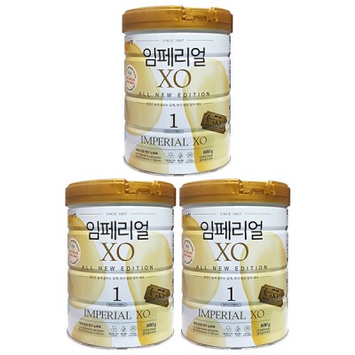 Combo 3 lon Sữa XO số 1 nội địa Hàn Quốc lon 800g cho trẻ 0-6 tháng tuổi