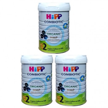 Combo 3 lon Sữa Hipp Combiotic số 2 800g cho trẻ 6-12 tháng tuổi