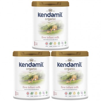 Combo 3 lon Sữa Kendamil Organic số 1 lon 800g cho trẻ 0-6 tháng
