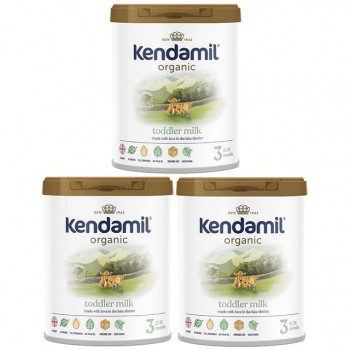Combo 3 lon Sữa Kendamil Organic số 3 lon 800g cho trẻ 1-3 tuổi