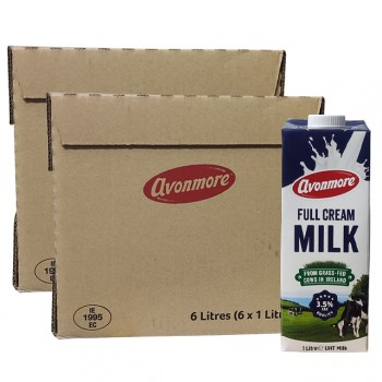 Combo 2 thùng sữa tươi Avonmore nguyên kem hộp 1 Lít
