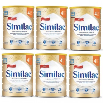 Thùng sữa Similac IQ 4 lon 1.7kg cho trẻ 1-2 tuổi