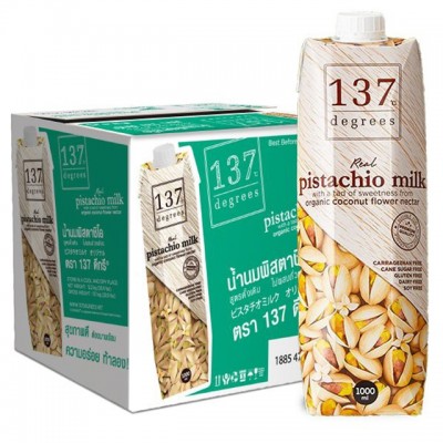 Thùng Sữa hạt Dẻ Cười Nguyên Chất 137 Degrees 1 Lít