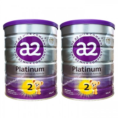 Combo 2 lon Sữa a2 Platinum số 2 lon 900g cho trẻ từ 6-12 tháng Combo 2 lon Sữa a2 Platinum số 2 lon 900g cho trẻ từ 6-12 tháng
