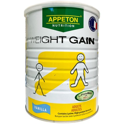 Sữa Appeton Weight Gain hương Vani lon 900g