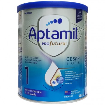 Sữa Aptamil số 1 380g New Zealand cho trẻ 0-12 tháng
