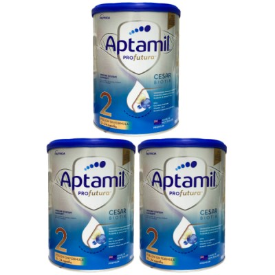 Combo 3 lon Sữa Aptamil Profutura số 2 lon 800g New Zealand cho trẻ 1-2 tuổi