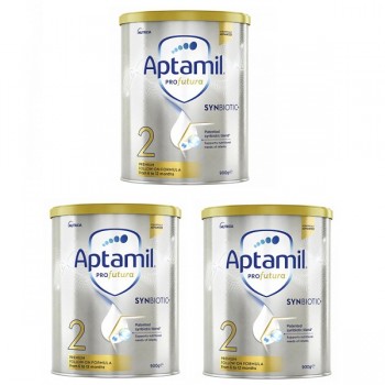 Thùng sữa Aptamil Profutura Úc số 2 lon 900g cho trẻ 6-12 tháng