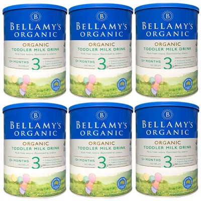 Thùng sữa Bellamy's Organic Úc số 3 900g cho trẻ trên 1 tuổi