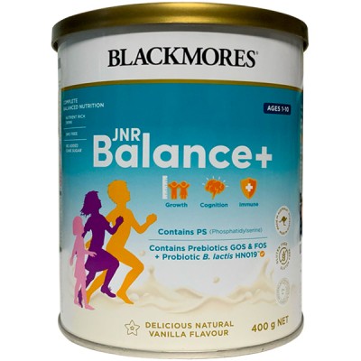 Sữa Blackmores Junior Balance+ 400g cho trẻ 1-10 tuổi