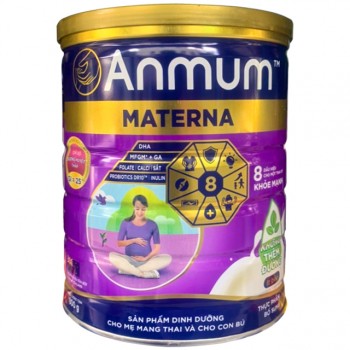 Sữa bột Anmum Materna 800g không đường cho mẹ mang thai