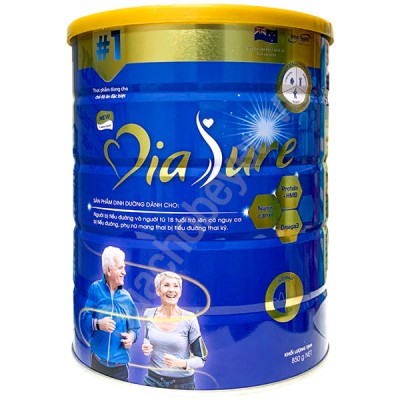 Sữa bột DiaSure cho người tiểu đường lon 850g