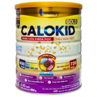 Sữa Calokid Gold đặc trị biếng ăn, tăng cân khoa học cho trẻ 1-10 tuổi Sữa Calokid Gold đặc trị biếng ăn, tăng cân khoa học cho trẻ 1-10 tuổi