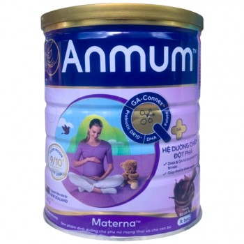 Sữa Anmum Materna 800g hương Socola cho mẹ mang thai